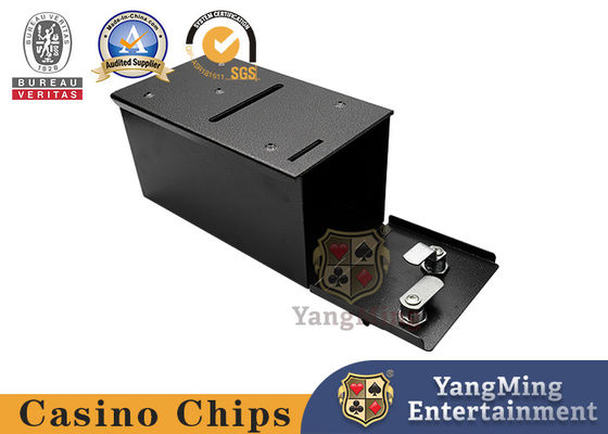 comprar Tabla de juego Casino Mini Metallica Caja de almacenamiento de efectivo de hierro de buena calidad Fabricación en línea