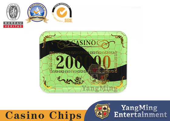 comprar Código de sello del dragón acrílico Phoenix Chips de juego de Baccarat Casino Poker Fabricación en línea