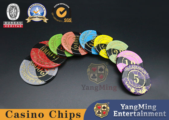 comprar Casino personalizado privado de alta temperatura bronceado acrílico Club de póquer chips RFID Fabricación en línea