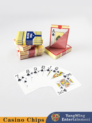comprar Naipes plásticos del PVC de la prenda impermeable para Texas Hold ellos doble del juego echado a un lado helado Fabricación en línea