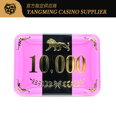 comprar Caso profesional de la luz UV Chips With Aluminum Security Chips del póker del grueso de la fuente 3.3m m de la fábrica Fabricación en línea