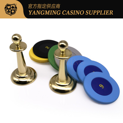 comprar Casino Roulette Table Game Betting Markers Electroplated Gold Metal Iron Fabricación en línea