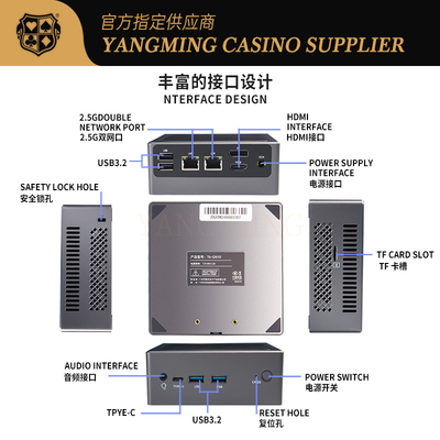 comprar Compact Poker Table Host – Niu Niu & Baccarat Casino Software Mini Host Fabricación en línea