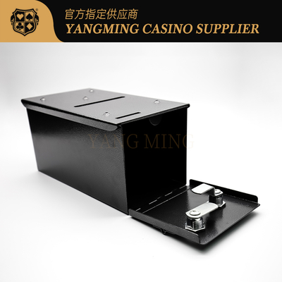 comprar Fabricación de casino caja de efectivo de monedas de hierro dedicada, tanque de agua de bombeo para instalar mesa de póquer de casino con cerradura Fabricación en línea