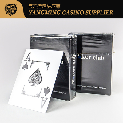 comprar Texas Poker Club Juego de cartas Impermeable Nuevo material plástico Impresión grande Juego de cartas de mesa Fabricación en línea