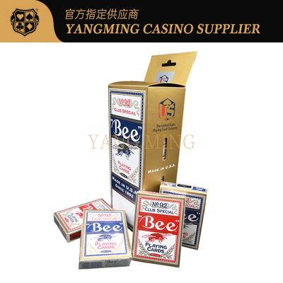 comprar Casino 310g Bee Poker Cards Americanas Importadas Black Core Baccarat Cards para el Juego de Casino Fabricación en línea