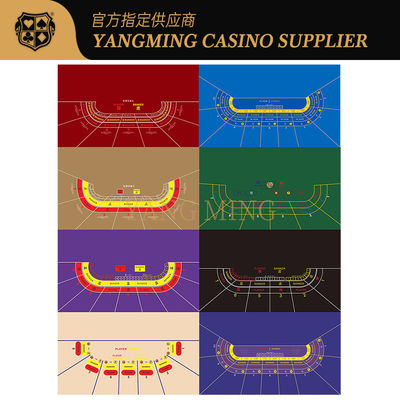 comprar Casino Baccarat Tablecloth 9 Player Poker Table Game Can Be Designed And Customized Fabricación en línea