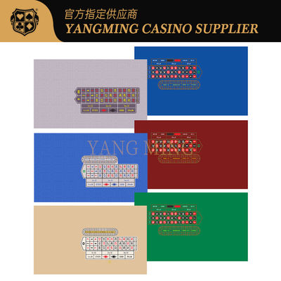 comprar Custom Design Casino Roulette Layout On Waterproof Table Cover For Casino Game Fabricación en línea