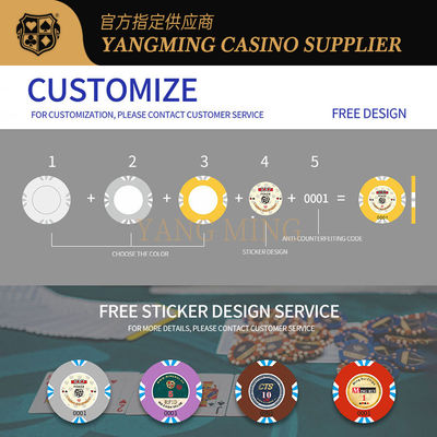comprar Professional Nylon Casino Chips – Custom Colors & Denominations For Casino Game Fabricación en línea