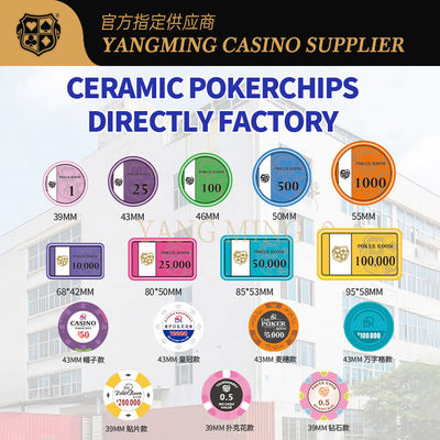 comprar Custom Ceramic Casino Chips – Professional Poker & Gaming Chips For Casino Game Fabricación en línea