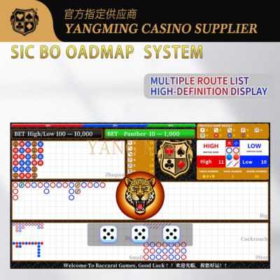 comprar Electronic Sic Bo Roadmap Display System – Customizable Casino Dice Game Solution Fabricación en línea
