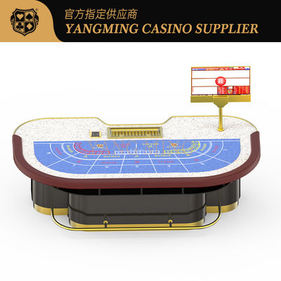 comprar Solid Wood 10-Person Poker Table – High-End Baccarat Gambling Table For Sale Fabricación en línea