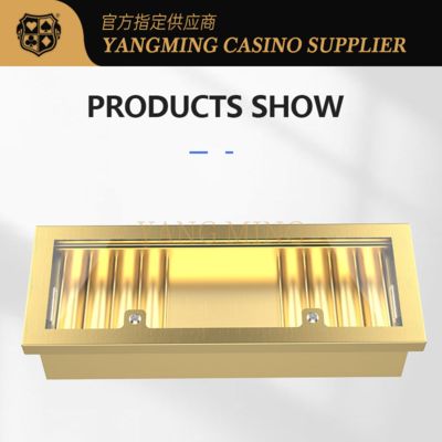 comprar Diseño de lujo Baccarat Accesorios de juego Bloqueo de tarjeta de fichas de póquer Fabricación en línea