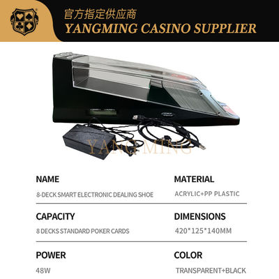 comprar Automatic Smart 8 Deck Casino Shoes Casino Accessories Baccarat Blackjack Poker Game Dealer Shoes  Fabricación en línea