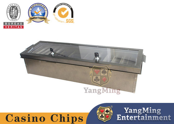 comprar 2 - Cerradura de bronce de la protección de Chip Tray Thick Solid With Security del casino del metal de la capa Fabricación en línea