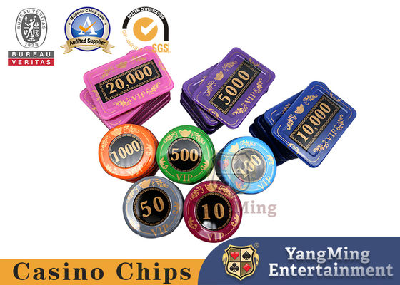 comprar 730 PC Crystal Screen Style Roulette Chip fijado/juego de póker fijado en el caso de aluminio Fabricación en línea