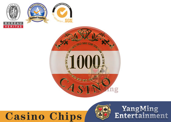 comprar El póker numerado estilo Chip Set Bright Color With del casino modificó el logotipo de la impresión para requisitos particulares Fabricación en línea