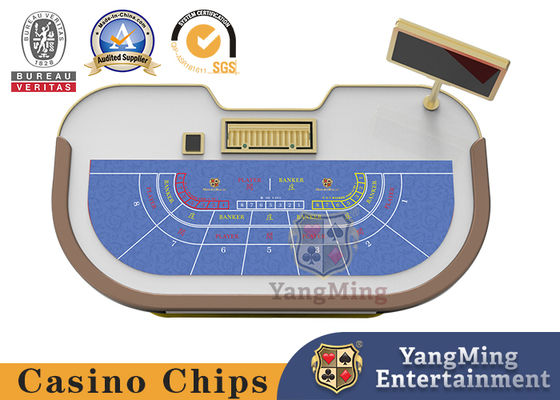 comprar Nuevo diseño Simple Modern Poker Table Top con Z Piernas de madera, Durable Poker Card Table, Baccarat Mesa Fabricación en línea