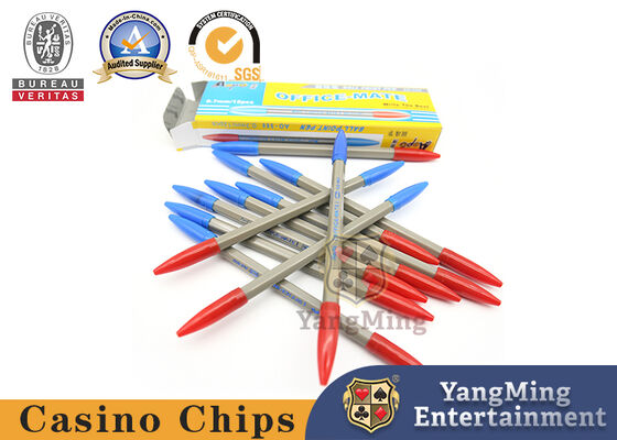 comprar Los sistemas de juego plásticos y de bambú del bacará, lados dobles oficiales del color del casino rocían el bolígrafo Fabricación en línea