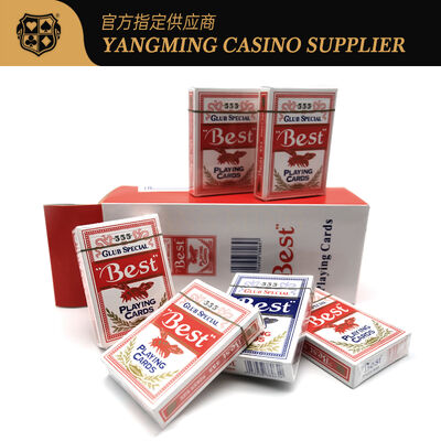 comprar Mejores 555 Casino Poker Dedicado Juego de Tarjetas Para Texas Holdem Juegos de Apuestas Baccarat Fabricación en línea