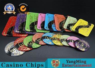comprar Póker de acrílico imprimible Chips Jeton Diameter del casino último 81 * 56/94 * 66m m Fabricación en línea