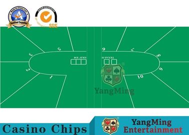 comprar Disposición de encargo de la tabla de Texas Holdem Casino Grade Poker sentida/disposición de la rueda de ruleta Fabricación en línea