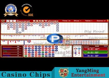 comprar Muestra estándar del límite de la tabla del LCD del casino de los sistemas de juego del bacará del SGS Fabricación en línea