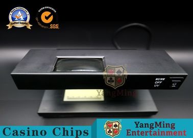 comprar Detector de escritorio negro del dinero/inspector de la luz UV anti - falsificación del identificador con las fichas de póker Fabricación en línea