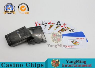 comprar 100 naipes impermeables del casino de Texas Holdem el 100% para el paquete modificado para requisitos particulares entretenimiento Fabricación en línea