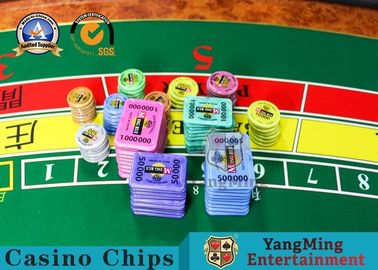 comprar Póker modificado para requisitos particulares Chips Cricular Code del color 13.56Mhz Rfid 45/50/55m m Fabricación en línea
