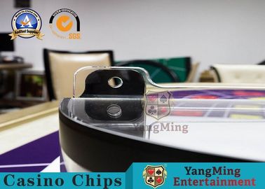 comprar Producción de acrílico gruesa especial de los accesorios dedicados de la tabla de los juegos de la rueda de ruleta con la cerradura Fabricación en línea