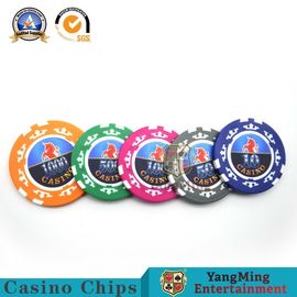 comprar Chipset falsificado personalizado del póker del estilo/PU de los juegos de encargo de Clay Chips Set Retro Gambling Table Fabricación en línea
