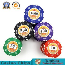 comprar El póker de juego electrónico imprimió el casino Chips Ultimate Crown Stickers del RFID Fabricación en línea