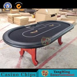 comprar Tabla de acero inoxidable Texas Hold internacional del póker de la persona de la pierna 10 ellos torneos originales Fabricación en línea