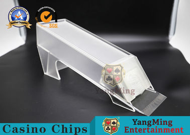 comprar Barajadura del casino del zapato del distribuidor autorizado del cepillo del plexiglás para jugar a Texas Hold ellos naipes del póker Fabricación en línea