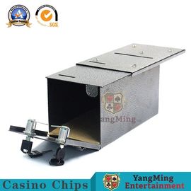 comprar Accesorios dedicados de la tabla del póker del casino de la caja de Mini Metallic Iron Cash Storage Fabricación en línea
