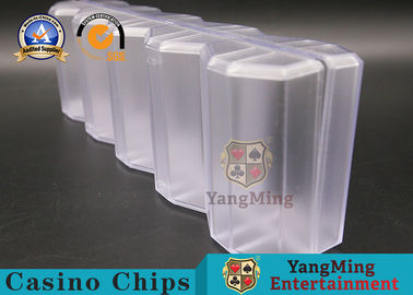 comprar El casino RFID salta 100 PCS que juegan a Chips Display Rack, póker Chip Tray With Lid YM-CT12 de 40-45m m Fabricación en línea
