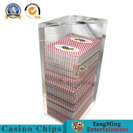 comprar Tenedor claro del descarte del póker de 6 cubiertas para cortar del entretenimiento liso Fabricación en línea