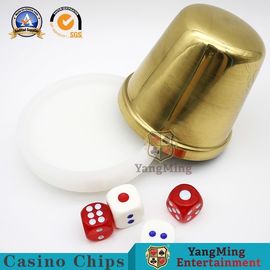 comprar Hierro dedicado póker de Shaker Cup Casino Game Accessories de los dados del casino + material de acrílico Fabricación en línea