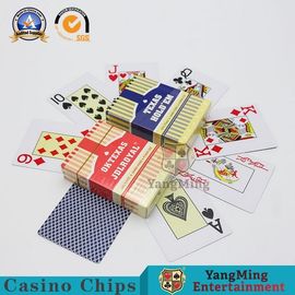 comprar El naipe impreso de encargo del póker del grado del casino heló alto Duablity Fabricación en línea