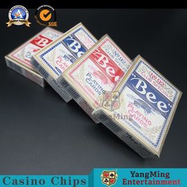 comprar Los naipes negros del casino del papel de base con el club modificado para requisitos particulares del póker de las cubiertas del logotipo 144 dedicaron tarjetas Fabricación en línea
