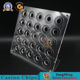 comprar exhibición de la tabla del casino de Chips Holder Horizontal Section Roulette del póker 20pcs Fabricación en línea