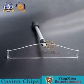 comprar Tabla de juego Chips Casino Game Accessories 2 de la rueda de ruleta - póker de aluminio Chip Rake del telescopio de la sección Fabricación en línea