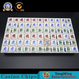 comprar Indicador manual del resultado del casino del juego de los accesorios de la pantalla dedicada de Dragon Tiger Game Engraving Ink Silk Fabricación en línea