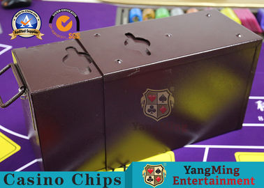 comprar Póker oficial Chips Toke Box de la extremidad del efectivo/caja del descenso del casino con las cerraduras que juegan los accesorios de la tabla Fabricación en línea