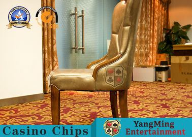 comprar El juego moderno fijado del casino de los apoyabrazos preside/silla de cena de madera sólida Fabricación en línea