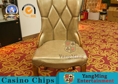 comprar El juego nórdico del casino del estilo preside/la silla del juego del cuero de la microfibra Fabricación en línea