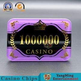 comprar Fichas de póker de acrílico Mark Security Code High ULTRAVIOLETA del casino que broncean - transparente Fabricación en línea