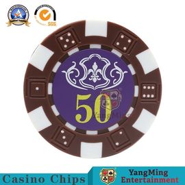 comprar juego plástico Chip Set de Chip Texas Baccarat Poker Table Top de la base de hierro 11.5g Fabricación en línea