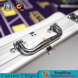 comprar 300-600 sistema de juego de aluminio de Chip Set For Casino 600pcs del póker de la moda en la caja de aluminio de la caja Fabricación en línea